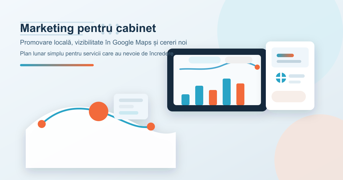 Marketing pentru cabinet: cum folosești abonamentul de promovare locală de 100 EUR ca să atragi pacienți sau clienți noi