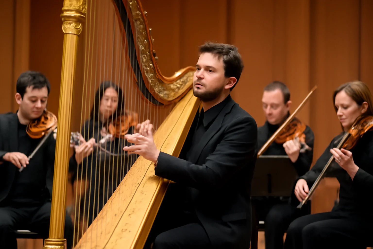 Alexander Boldachev și Magia Harpei în UNEXPECTED, cu Incanto Quartetto și Surprize Spectaculoase!
