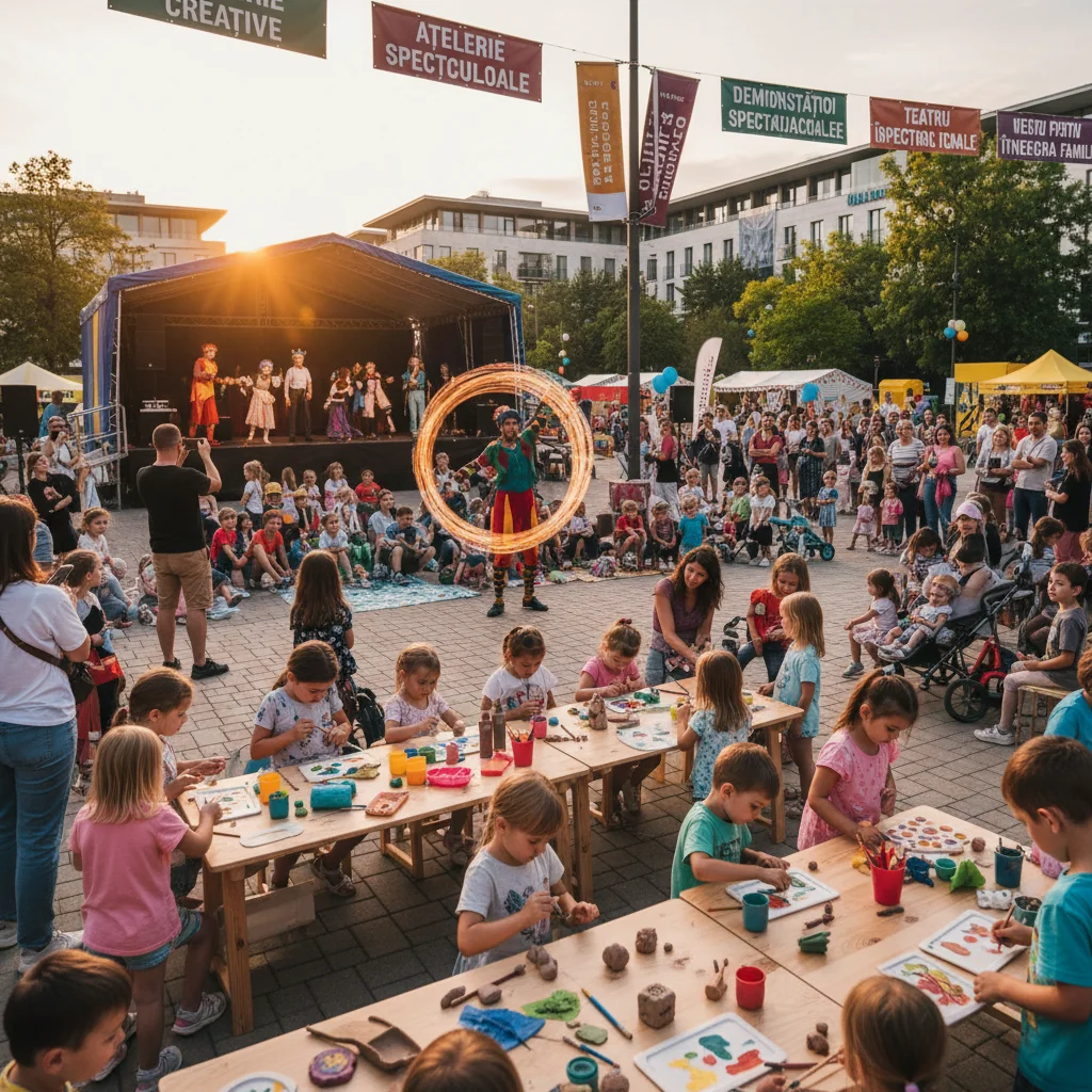 Ateliere creative și demonstrații captivante la Iulius Town Timișoara