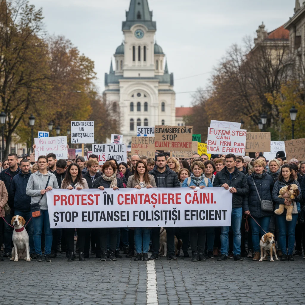 cerere de oprire a uciderii câinilor și pentru utilizarea corectă a fondurilor publice