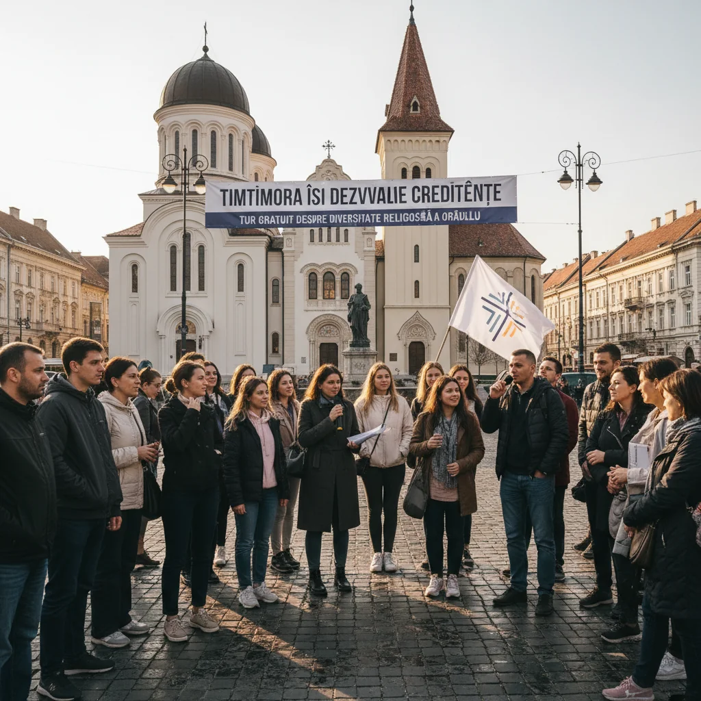 Diverse credințe religioase în Timișoara: tur gratuit fascinant