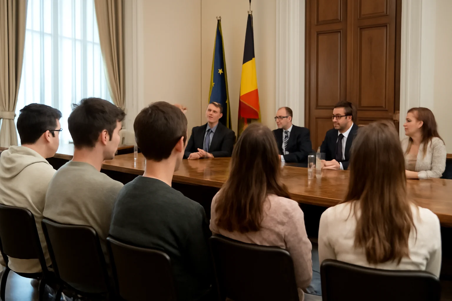 Eveniment marcat prin întâlniri cu oficiali și tineri timișoreni