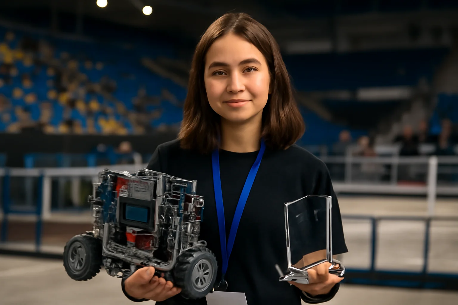 Finalistă Remarcabilă la Bucharest Twin Cup 2025, Eveniment European de Top în Robotica Off-Season