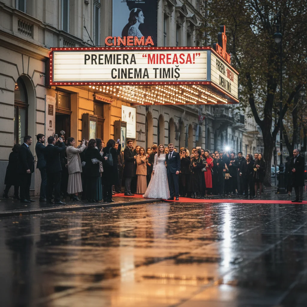 Lansarea filmului „Mireasa!” are loc la Cinema Timiș din Timișoara pe 6 martie 2026