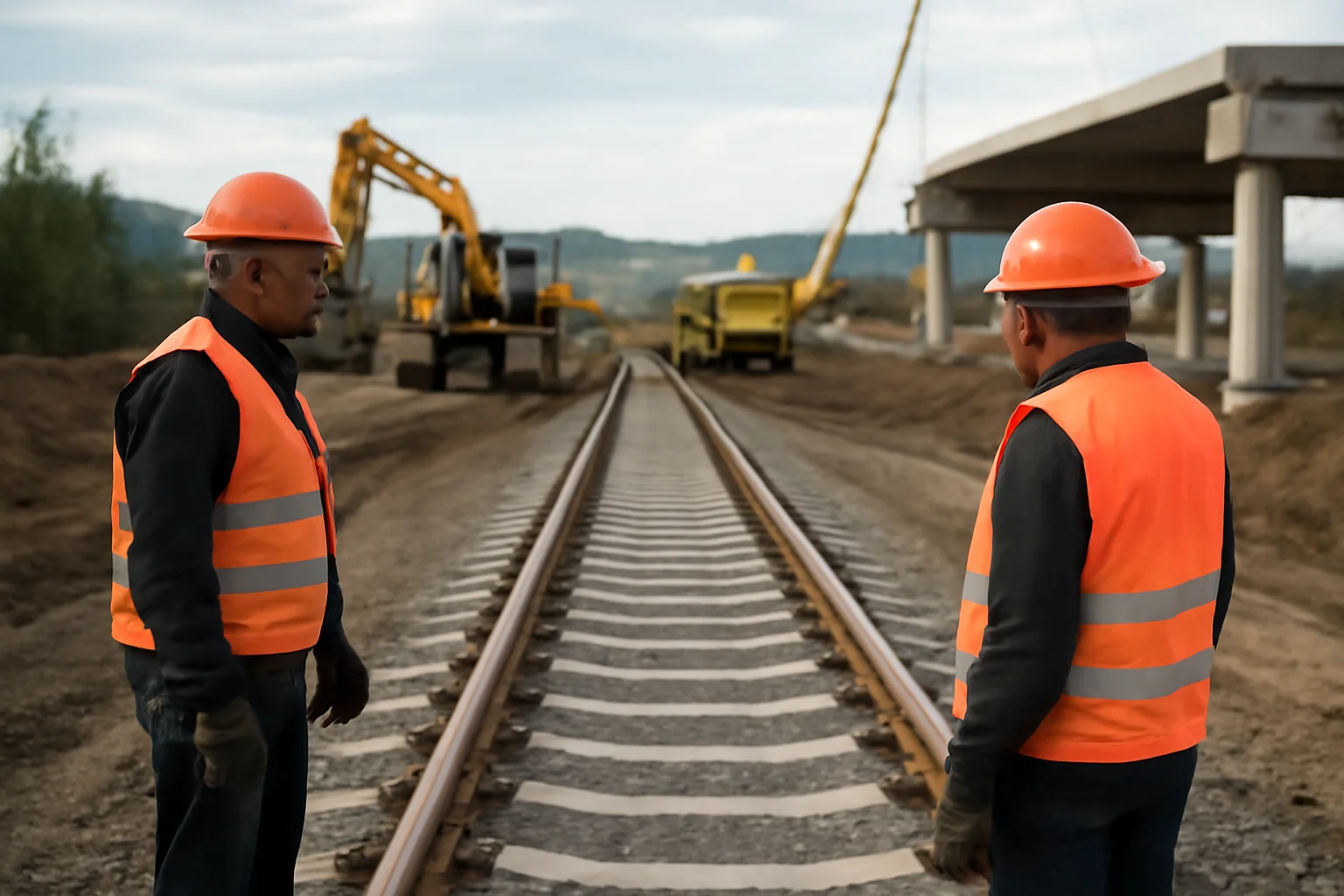 Lucrările la calea ferată Caransebeș–Timișoara–Arad: avans pe lotul 2, ritm redus în zona Timișoara