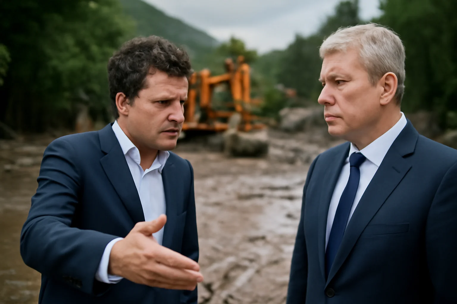 Nicușor Dan cere premierului Predoiu să trimită Corpul de Control la Salina Praid pentru a identifica responsabilii în urma inundațiilor devastatoare