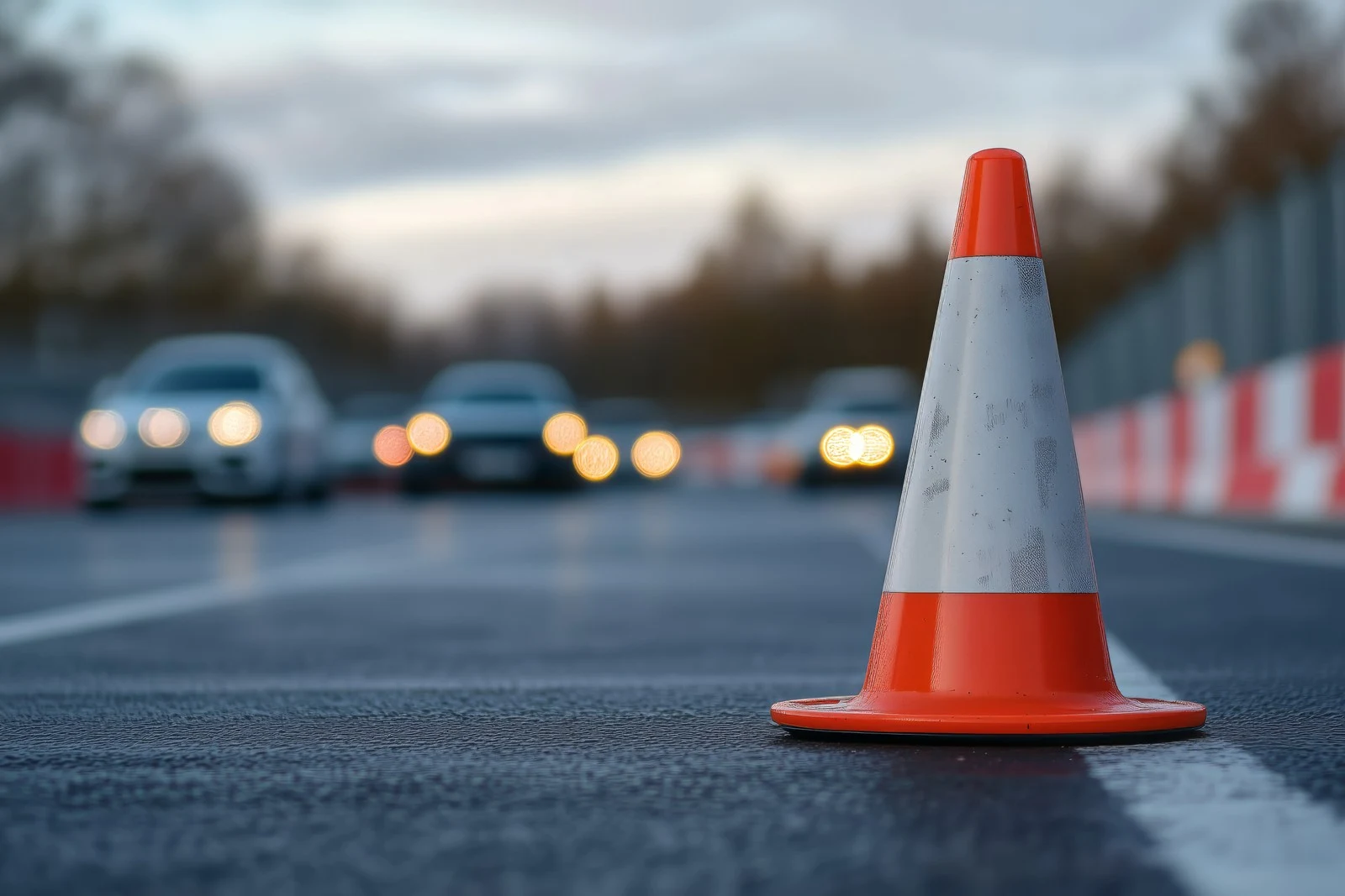 Restricții nocturne pe Calea Buziașului: giratoriu pe contrasens