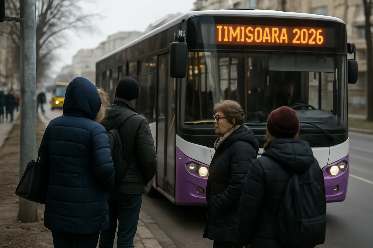 Situația transportului public în Timișoara în februarie 2026