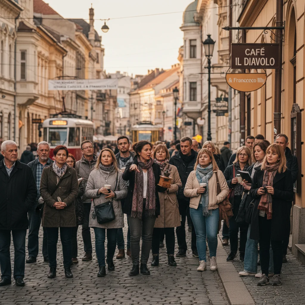 Tur ghidat la Timișoara pune în prim-plan istoria cafelei și legătura cu Francesco Illy